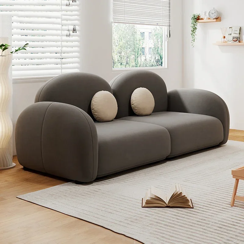 Office Furniture Services - ソファパフリビングルームソファかわいい布団怠惰なアームチェアプーフオフィスセクショナルリビングルームソファリクライニングムエブル家庭用家具