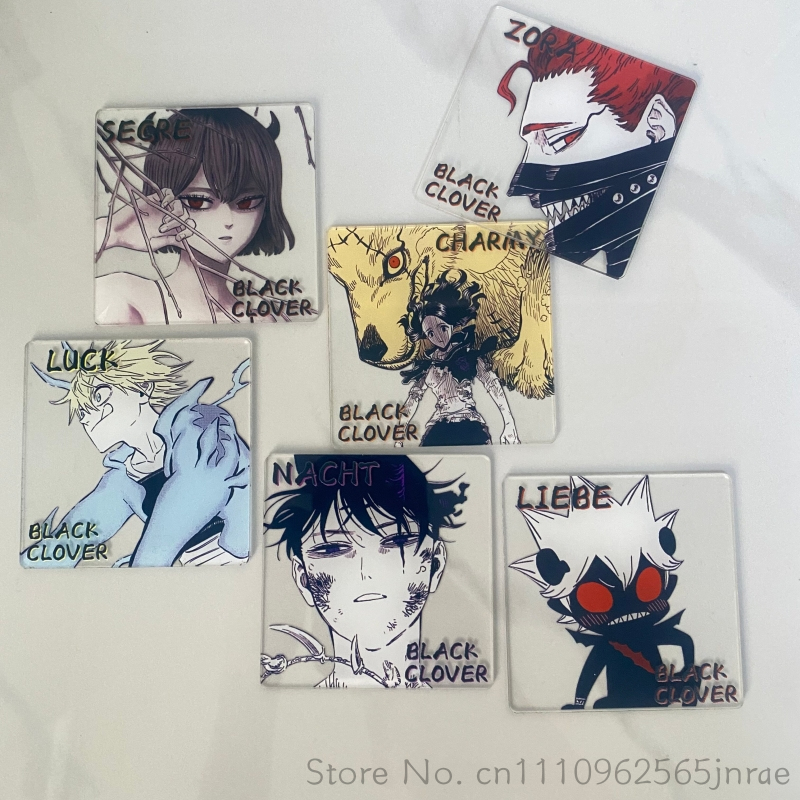 ブラッククローバーアニメクリエイティブアクリルコースターアス - Office Furniture Used のレビューと価格