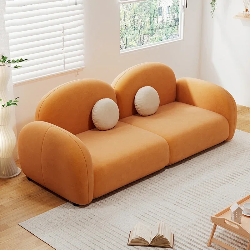 ソファパフリビングルームソファかわいい布団怠惰なアームチェア - Office Furniture Services のレビューと価格