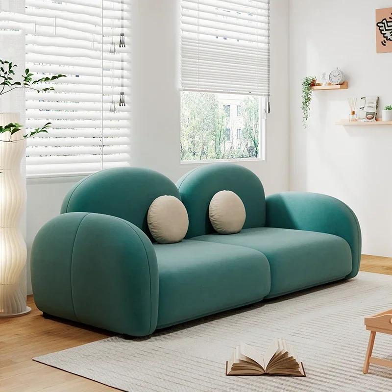 ソファパフリビングルームソファかわいい布団怠惰なアームチェア - Office Furniture Services のレビューと価格