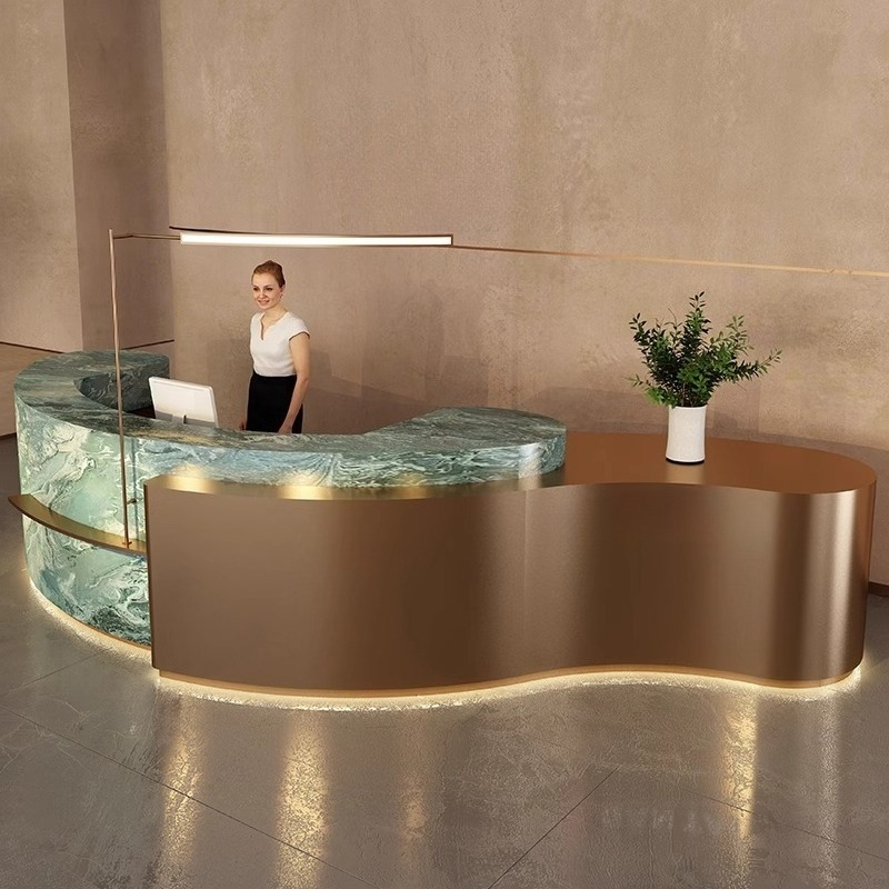 ホテルのミニマリストな受付デスクのデザイン、インダストリアル - Office Furniture Services のレビューと価格