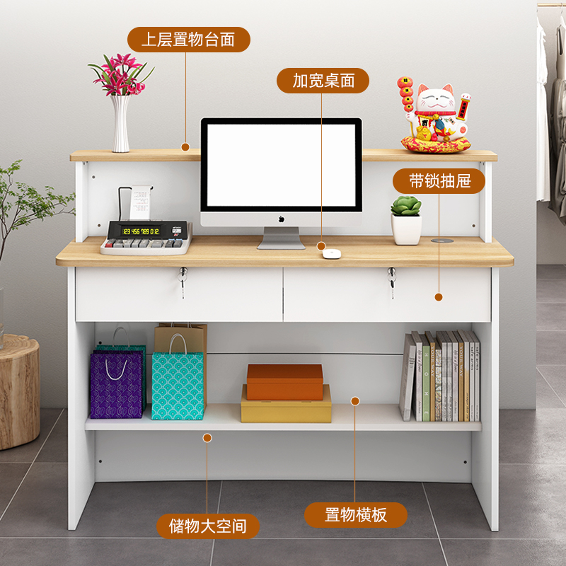モダンな受付デスク エレガントなチェックアウトデザイン ウェ - Office Furniture Services のレビューと価格