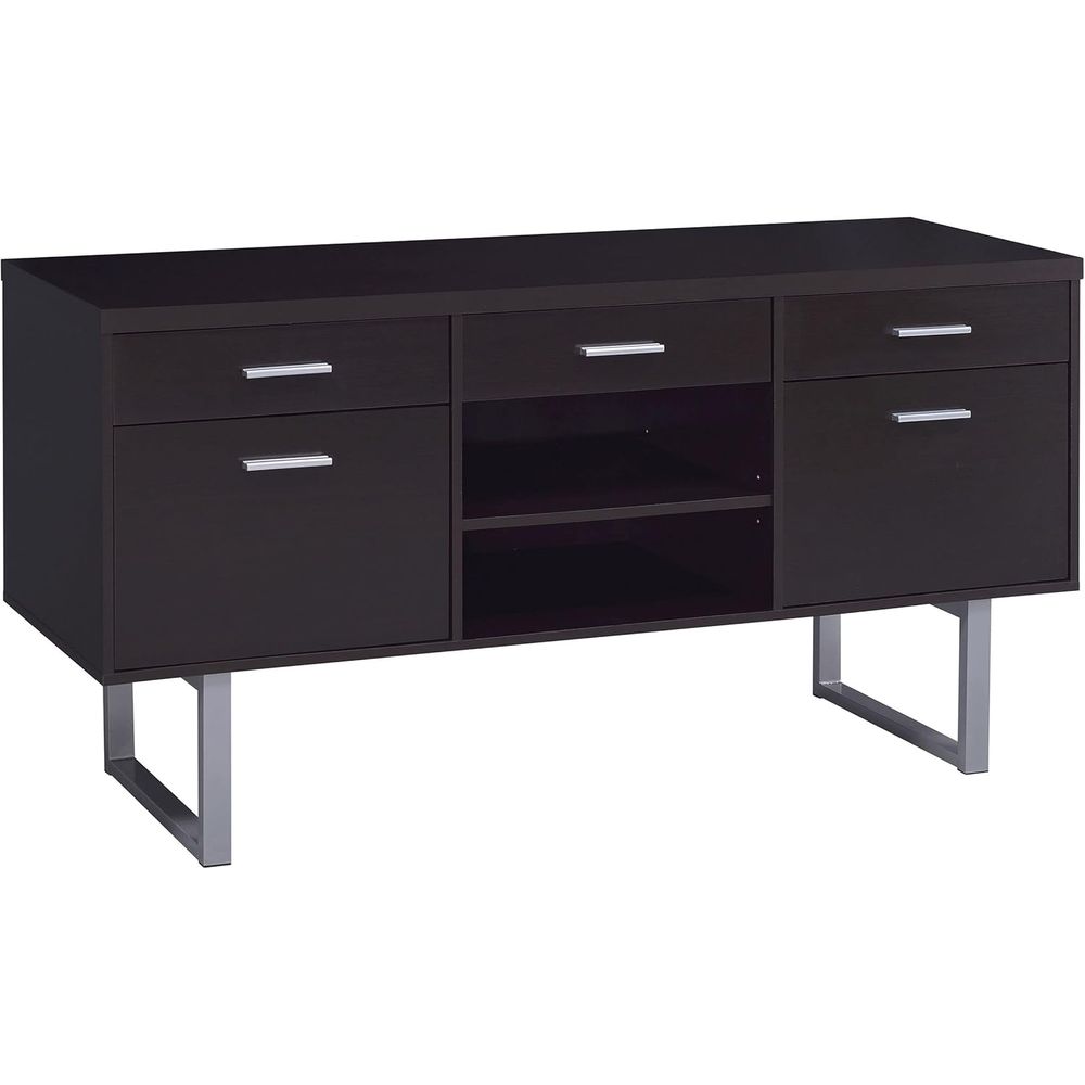 現代的なホームオフィス家具 - 5段引き出し付きクレデンザ、 - Office Furniture Credenza のレビューと価格
