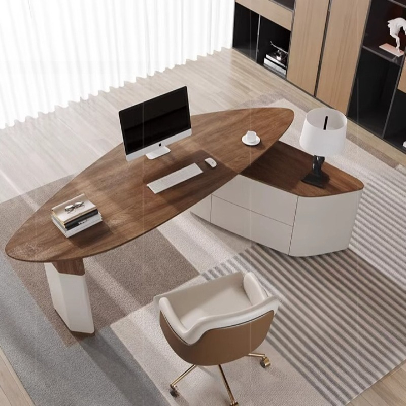 調節可能なエグゼクティブオフィスデスク棚 L字型ディスプレイ - Office Furniture Services のレビューと価格