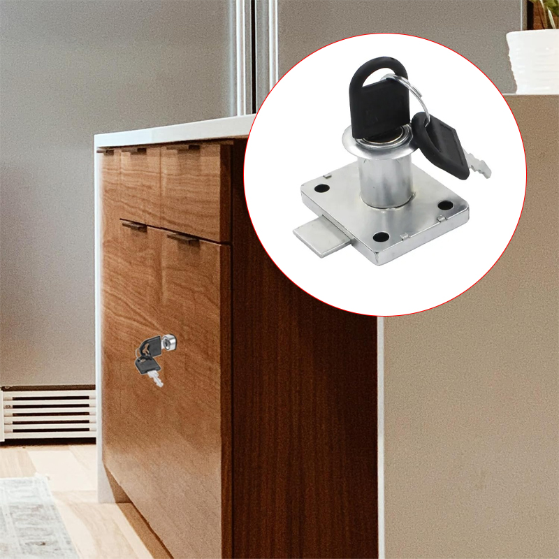 家具用ロック2セット、オフィスデスク用引き出しロック、鍵付き - Office Furniture Credenza のレビューと価格